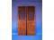 A pair of 19thC Chinese pine doors