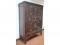 An early 19thC Chinese provincial cupboard with an arrangement of two doors