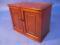 A late 19thC mahogany smokers cabinet