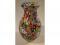A Murano style glass baluster vase