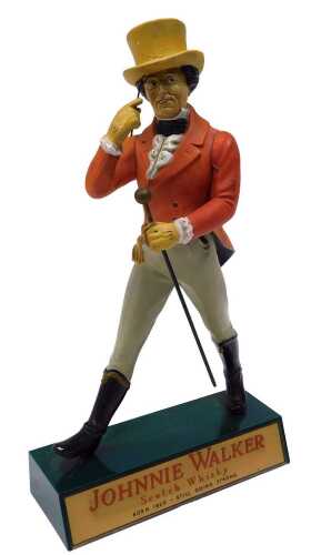 A Johnnie Walker Scotch whisky Still Going Strong advertising figure, 37cm high.