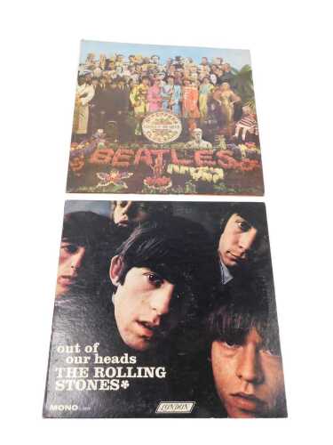 Records, The Beatles, Sgt. Peppers Lonely Hearts Club Band, Parlophone 33 1/3 rpm, and Out of...