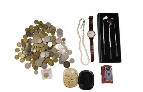 Various coins, pre decimal and decimal, Victorian and others, to include a small quantity of...