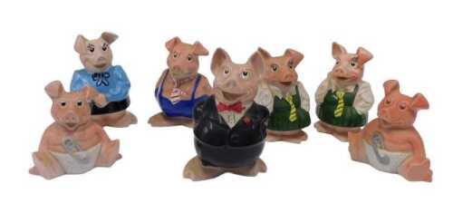 Various Wade and other NatWest pigs, to include two Baby Pigs, Maxwell, 19cm high, etc. (a...