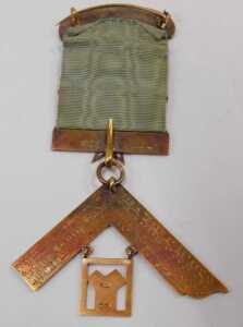 Masonic Interest. An 18ct gold Royal Jubilee Lodge medal, for lodge 72, with fund MDCCCX enamel... - 2