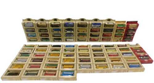 Various Lledo boxed Days Gone diecast buses, 4cm high, etc., Public Transport Series, etc. (a...