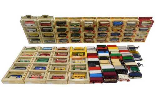 Various Lledo boxed Days Gone diecast vehicles, promotional model bus, 4cm high, etc. (a quantity)