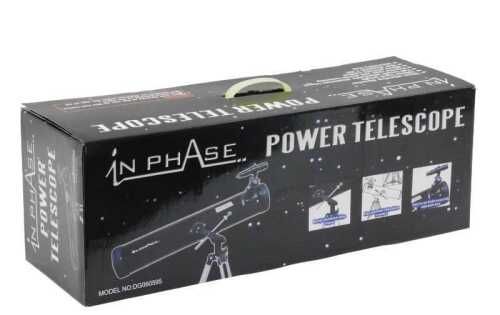 An Inphase power telescope DG060595, with 76mm objective diameter. (boxed)