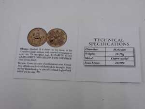 A London Mint Office The Queen&rsquo;s Firsts and Lasts: The Elizabeth II 1953 Coronation crown,... - 4