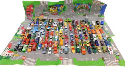 Various diecast cars and vehicles, etc., to include Corgi Juniors Ford Grand Turino, 8cm wide,...