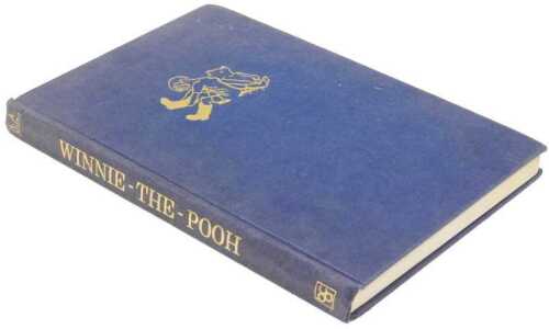 Milne (AA). Winnie the Pooh, Book Cover Associates edition, blue boards, with gilt stencilling.
