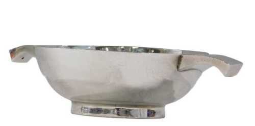 An Elizabeth II Scottish silver quaich, by Francis Howard Limited, of circular form with...