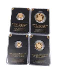 A London Mint Office Gibraltar 2024 The 535th Anniversary of the Sovereign gold proof four coin...
