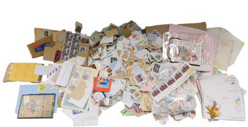 Various GB used stamps, 20thC and others, other world used Belgium blue back, various other...