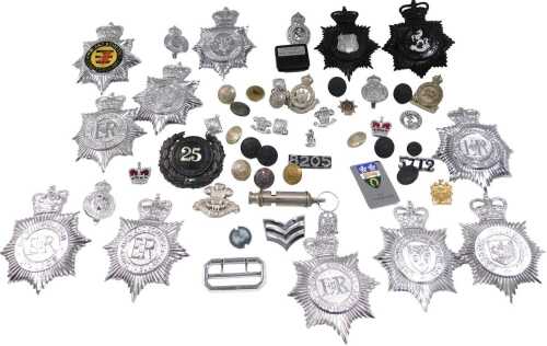 Various Police Constabulary and Constable badges, to include Kent Constabulary, 10cm high,...