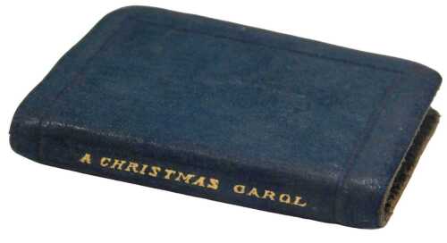 Dickens (Charles). A Christmas Carol 1904 miniature edition, in green boards with gilt...