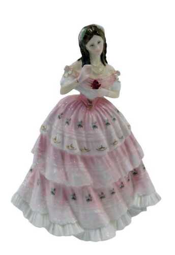 A Royal Doulton limited edition John Bromley figure Red Red Rose, number 502/12500, 25cm high.