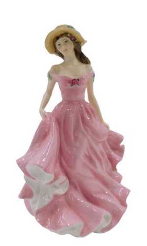 A Royal Doulton limited edition Nigel Stevens figure Kate, HN4233, 21cm high.