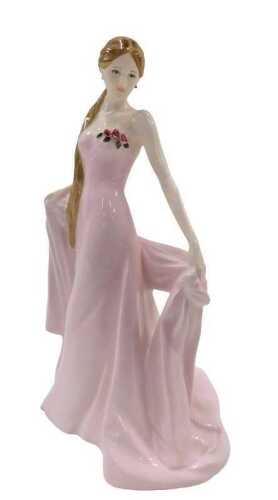 A Coalport Compton and Woodhouse limited edition figure Fair Isabel, number 672/7500, 25cm high.