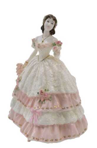 A Coalport Compton and Woodhouse limited edition figure Olivia, number 2424/1997, 25cm high.