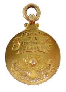 Lincoln City Football Club Interest. A 9ct gold Division Three North League Championship...