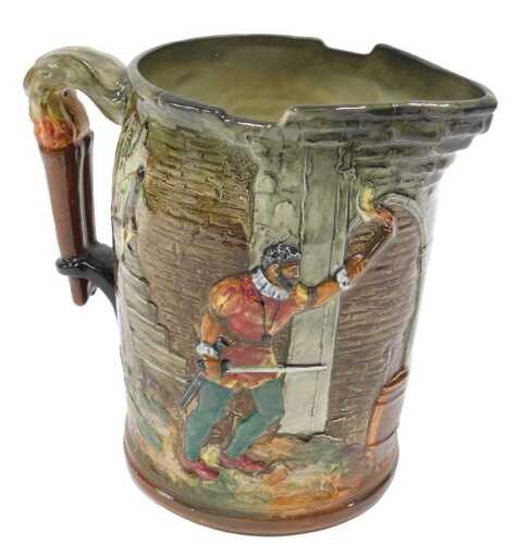 A Royal Doulton Guy Fawkes James Rex limited edition jug, number 330/600, with certificate, 20cm...