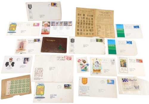 Various first day covers, Jersey 1969, Guernsey Independent Postal Service Post Office first day...