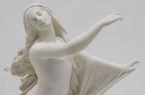 A Victorian Copeland Parian figure of The Sleep of Sorrow and Dream of Joy, after Raphael Monti,... - 3