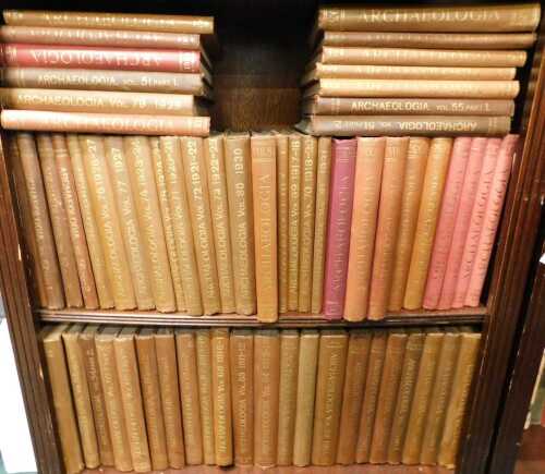 A large quantity of volumes of Archaeoligia Cantiana, printed for The Society of Antiquaries. (2...