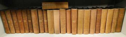 Various volumes of The Natural History of British Lepidoptera, published 1906. (1 shelf)