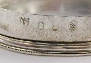 A William III Britannia silver box, of oval form, with removable lid, repousse decorated with... - 4