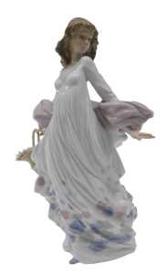 A Lladro figure Spring Splendor Woman, 5898, 29cm high. (boxed)