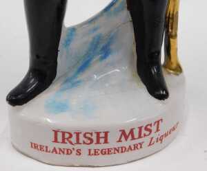An Italian pottery Irish Mist Legendary liquor advertising soldier, polychrome decorated with... - 5