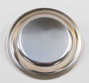 An Elizabeth II silver Churchill Centenary Trust plate, 1974, with gilt coloured portrait... - 4