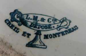 Three late 19th/early 20thC cream glazed tureens and covers, two with scroll handles, the other... - 3