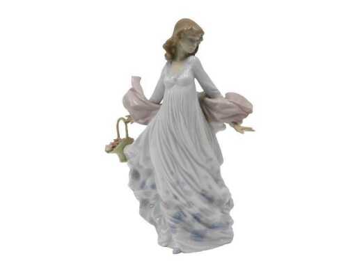 A Lladro figure group Spring Splendour, 29cm high. (boxed)