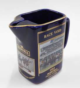 A set of Seton pottery Grand National Winner's jugs, with gilt highlights, to include Void Race,... - 4