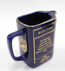 A set of Seton pottery Grand National Winner's jugs, with gilt highlights, to include Void Race,... - 5