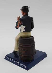 A Lamb's Navy Rum sailor plastic pub advertising figure, 22cm high. - 2