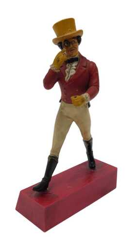 A vintage Johnnie Walker Striding Man pub advertising figure, 23cm high.