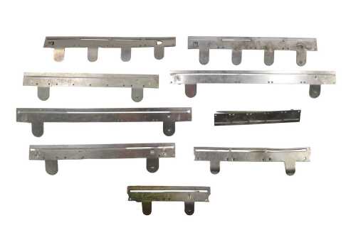 A collection of medal pins, of varying sizes, for full size and dress medals. (a quantity)