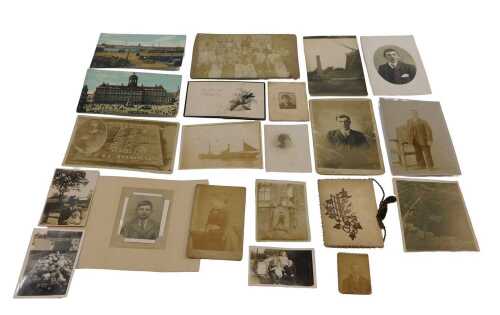 Edwardian photographs, showing family life, schools, school children, portraits, postcards, etc....