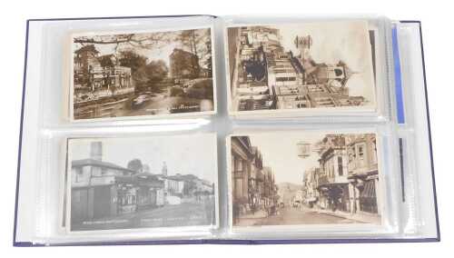 Various 19thC and other postcards, black and white, pictorial scenes, etc., The Golden Coach...