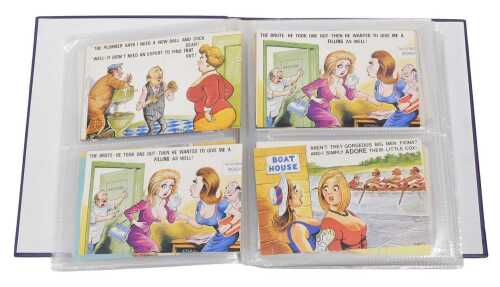 Various postcards, mid-20thC humour, McGill type and others, to include Taylor, seaside humour,...
