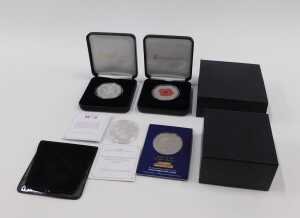 Various commemorative and other proof coins, a Queen Elizabeth and Prince Philip silver proof... - 3
