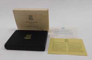 A British Virgin Islands proof coin set, 1974, in outer case, with paperwork and box. - 3