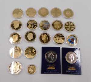 Various proof commemorative and other coins, What Passing Bells for These Who Die commemoratives... - 2