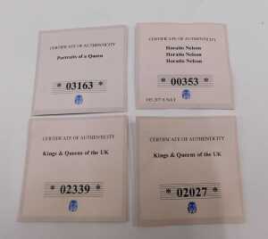 Various proof commemorative and other coins, What Passing Bells for These Who Die commemoratives... - 3