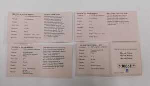 Various proof commemorative and other coins, What Passing Bells for These Who Die commemoratives... - 4