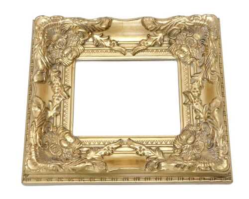 A 20thC plaster style gilt wall mirror, of rectangular form, decorated with raised berries,...